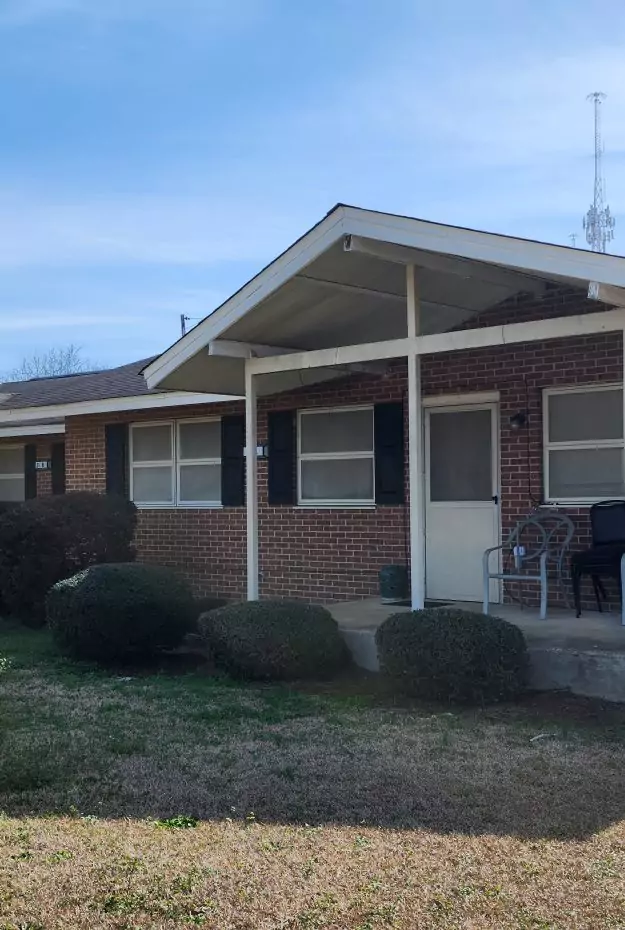 exterior of public housing